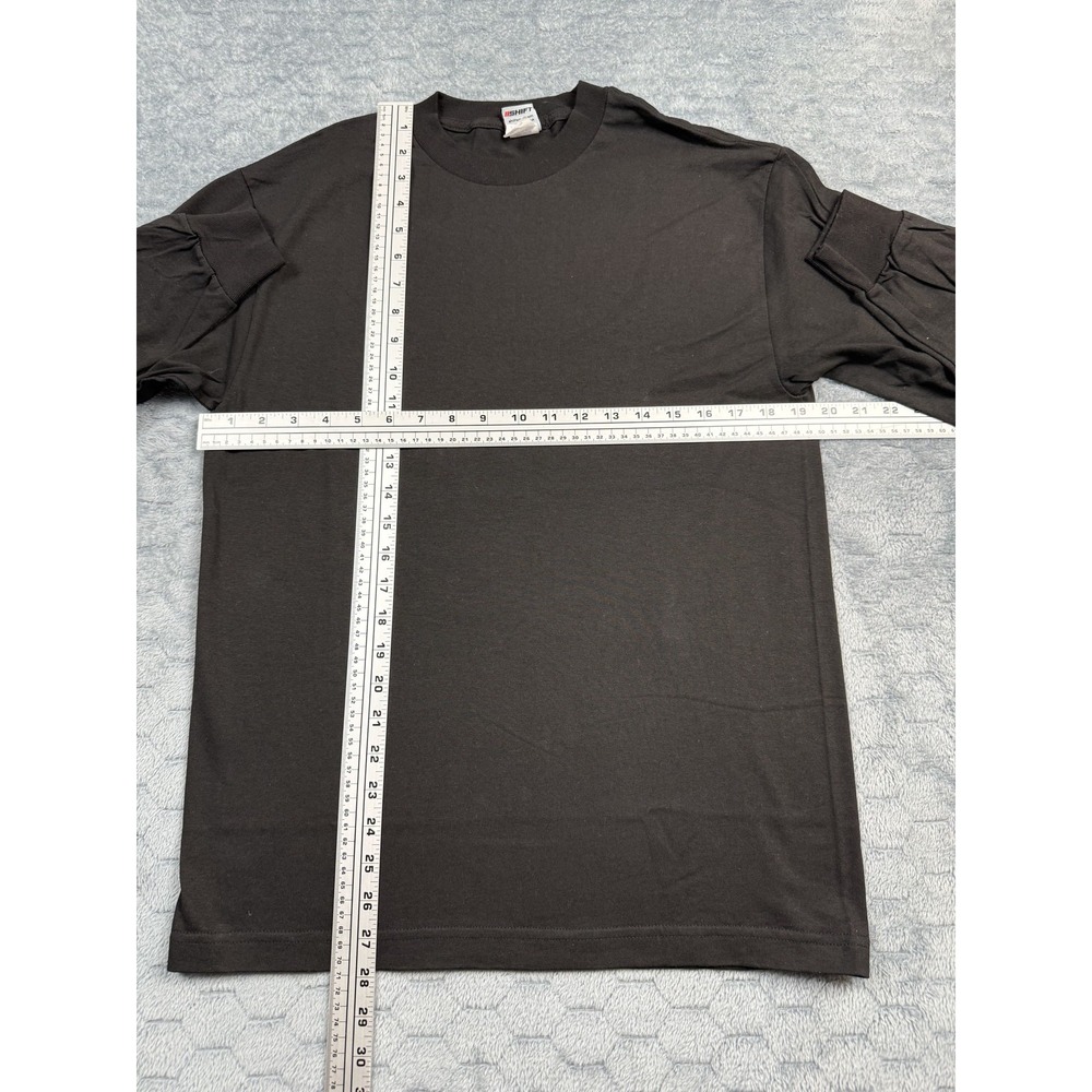 Shift Shirt Mens Medium Black Long Sleeve Moto MX‎ Logo Graphic Crewneck 00s - Picture 6 of 16